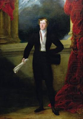George Hayter William Spencer Cavendish, 6th Duke of Devonshire china oil painting image
